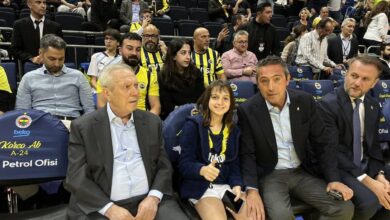 Aziz Yıldırım, Fenerbahçe Beko-Partizan maçını izledi- Trabzonspor