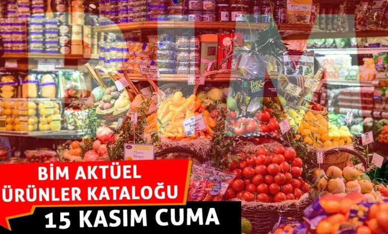 Bim aktüel katalog 15 Kasım | Bu Cuma Bim'de hangi ürünler indirimde?- Trabzonspor