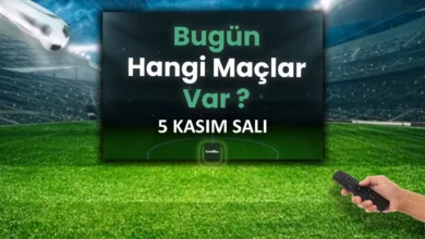 Bugünkü maçlar ⚽Bugün hangi maçlar var? 5 Kasım Salı günü maçları- Trabzonspor
