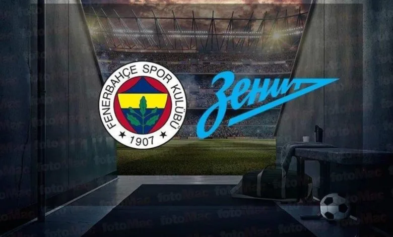 Fenerbahçe, Zenit ile Hazırlık Maçında Buluşuyor- Trabzonspor
