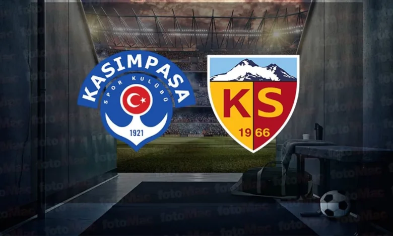 Kasımpaşa - Kayserispor | CANLI (Trendyol Süper Lig)- Trabzonspor