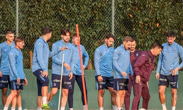 Trabzonspor'da Adana Demirspor mesaisi- Trabzonspor