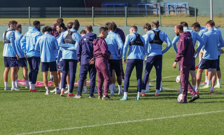 Trabzonspor'da Çaykur Rizespor maçı hazırlıkları- Trabzonspor
