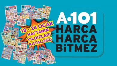A101 aktüel ürünler kataloğu: 18 Ocak Aldın Aldın- Trabzonspor