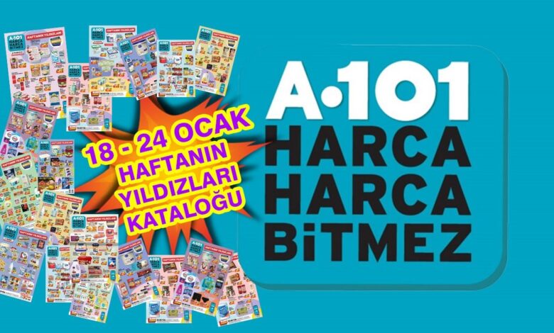 A101 aktüel ürünler kataloğu: 18 Ocak Aldın Aldın- Trabzonspor