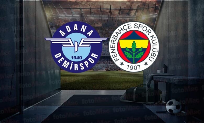 Adana Demirspor - Fenerbahçe maçı CANLI | Adana Demirspor - Fenerbahçe maçı ne zaman, saat kaçta ve hangi kanalda? (Trendyol Süper Lig)- Trabzonspor