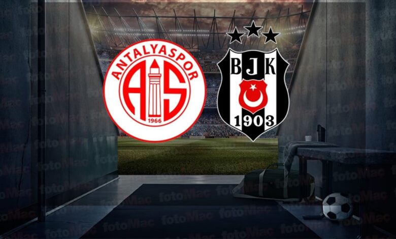 Antalyaspor - Beşiktaş CANLI | Onvo Antalyaspor - Beşiktaş maçı ne zaman, saat kaçta ve hangi kanalda?- Trabzonspor