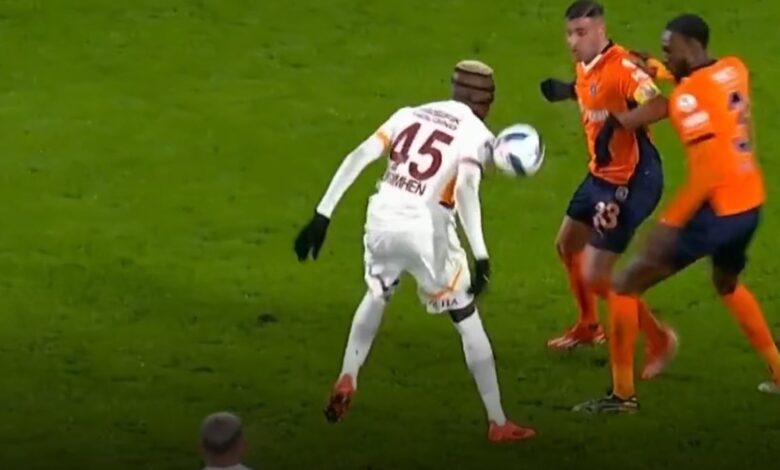 Başakşehir'den Galatasaray'ın golüne itiraz! Osimhen...- Trabzonspor