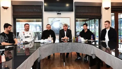 Beşiktaş Başkanı Serdal Adalı takımla bir araya geldi- Trabzonspor