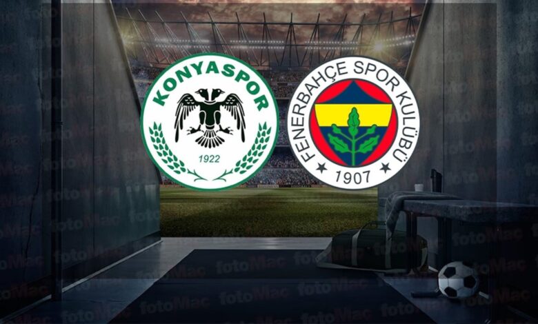 Konyaspor - Fenerbahçe maçı CANLI | Tümosan Konyaspor - Fenerbahçe maçı ne zaman, saat kaçta ve hangi kanalda? (Trendyol Süper Lig)- Trabzonspor