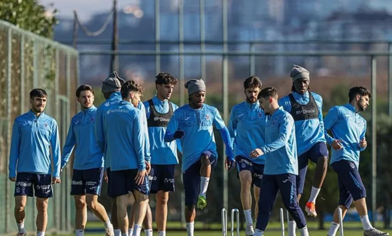 Trabzonspor yeni yılın ilk antrenmanını yaptı- Trabzonspor