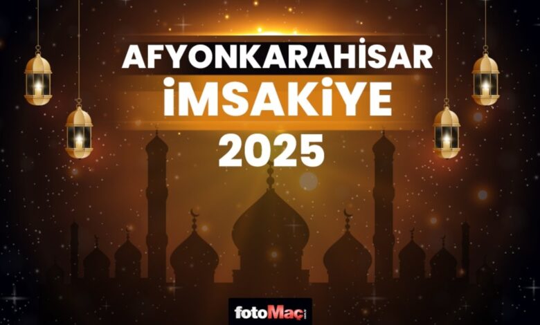 Afyonkarahisar imsakiye 2025 | Afyonkarahisar iftar, sahur vakti - Ezan saatleri- Trabzonspor
