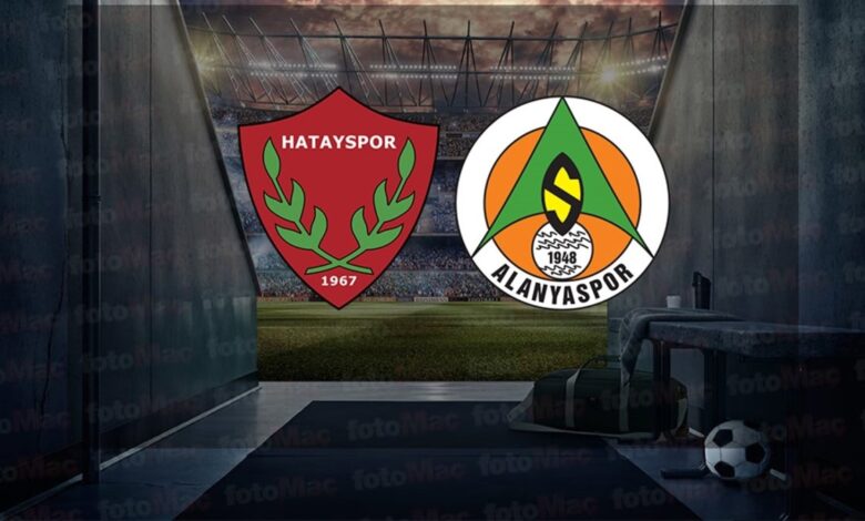 Atakaş Hatayspor-Corendon Alanyaspor maçı ne zaman, saat kaçta ve hangi kanalda? (Trendyol Süper Lig)- Trabzonspor