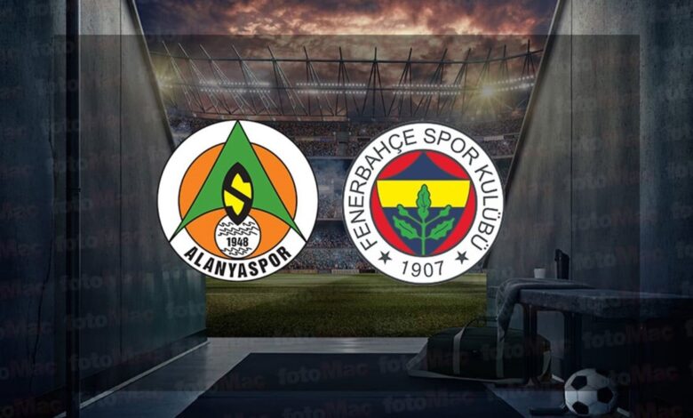 FENERBAHÇE MAÇI CANLI İZLE | Corendon Alanyaspor - Fenerbahçe maçı hangi kanalda ve saat kaçta?- Trabzonspor