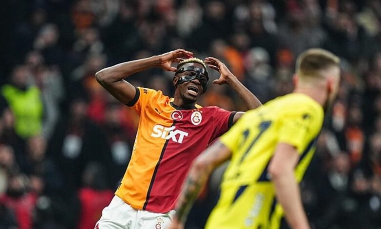 Galatasaray'da Victor Osimhen penaltı bekledi! Hakem devam dedi- Trabzonspor