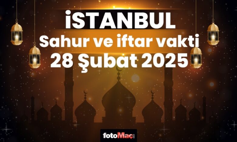 İstanbul ezan vakitleri 1 Mart 2025 | İstanbul sahur, iftar saati | İMSAKİYE- Trabzonspor