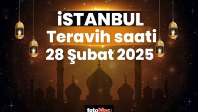İstanbul teravih namazı saat kaçta 2025? | 28 Şubat İstanbul teravih vakti- Trabzonspor