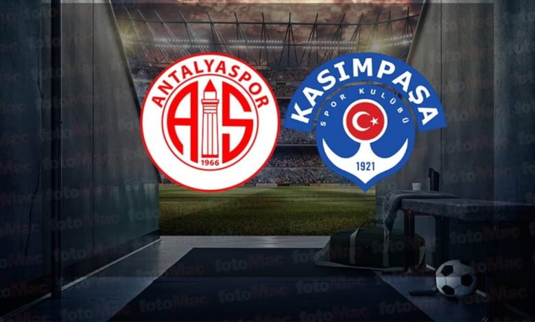 Onvo Antalyaspor-Kasımpaşa maçı ne zaman, saat kaçta ve hangi kanalda? (Trendyol Süper Lig)- Trabzonspor