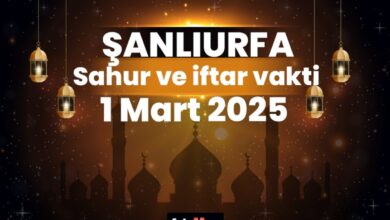 Şanlıurfa ezan vakitleri 1 Mart 2025 | Şanlıurfa sahur, iftar saati | İMSAKİYE- Trabzonspor