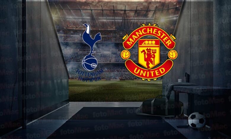 Tottenham-Manchester United maçı ne zaman, saat kaçta ve hangi kanalda? (İngiltere Premier Lig)- Trabzonspor