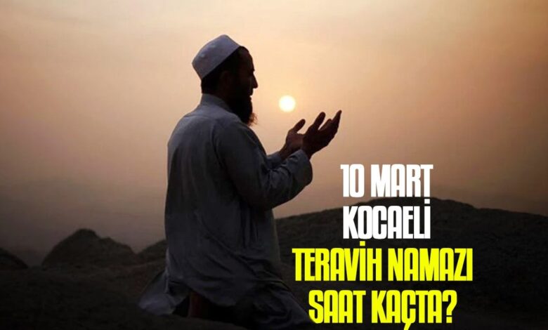 10 Mart Kocaeli teravih namazı saat kaçta? | Kocaeli namaz vakitleri 11 10 Mart Kocaeli teravih namazı saat kaçta? | Kocaeli namaz vakitleri- Trabzonspor