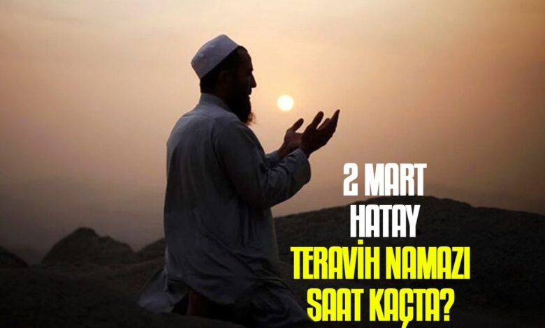 2 Mart Hatay teravih namazı saat kaçta? | Hatay namaz vakitleri- Trabzonspor