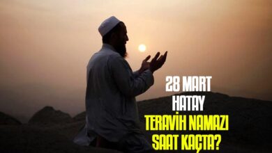 28 Mart Hatay teravih namazı saat kaçta? | Hatay namaz vakitleri- Trabzonspor