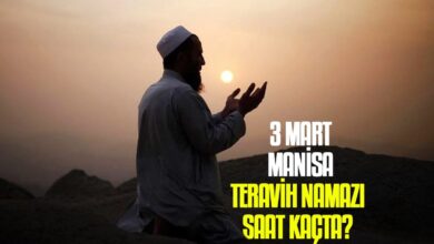 3 Mart Manisa teravih namazı saat kaçta? | Manisa namaz vakitleri- Trabzonspor