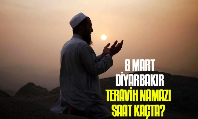 8 Mart Diyarbakır teravih namazı saat kaçta? | Diyarbakır namaz vakitleri- Trabzonspor