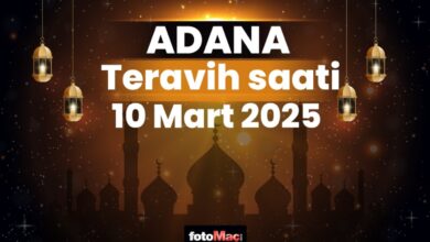 Adana 10 Mart teravih namazı saat kaçta? | Adana teravih vakitleri 2025- Trabzonspor