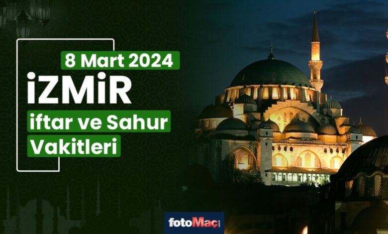 İzmir 8 Mart 2025 sahur, iftar saat kaçta? | İzmir ezan ne zaman okunacak? İMSAKİYE- Trabzonspor