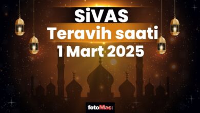 Sivas teravih namazı saat kaçta 2025? | 1 Mart Sivas teravih vakti- Trabzonspor