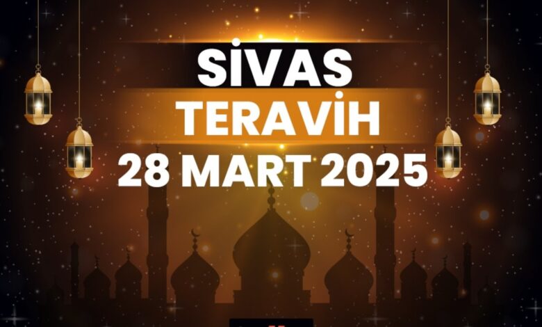 Sivas teravih namazı saat kaçta 2025? | 28 Mart Sivas teravih vakti- Trabzonspor