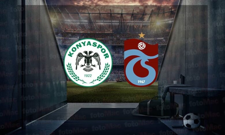 TÜMOSAN Konyaspor-Trabzonspor | CANLI (Trendyol Süper Lig)- Trabzonspor