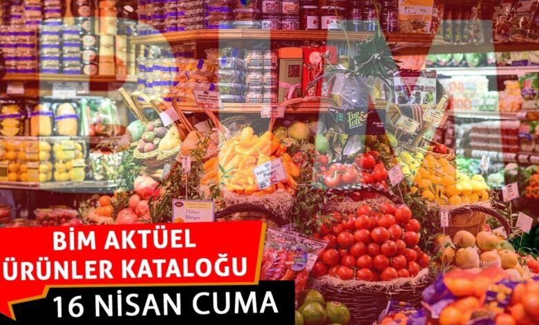 BİM aktüel kataloğu 16 Nisan çarşamba | Bu çarşamba Bim'de indirimli ürünler!- Trabzonspor