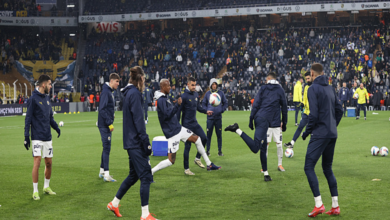 Fenerbahçe-Trabzonspor maçı öncesi oyuncular tokalaşmadı!- Trabzonspor