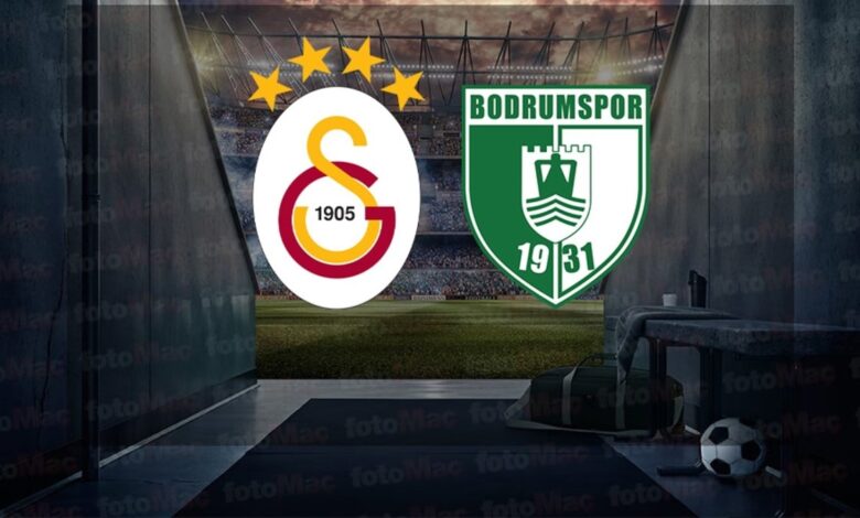 GALATASARAY-BODRUM FK MAÇI CANLI İZLE | Galatasaray-Sipay Bodrum FK maçı saat kaçta ve hangi kanalda?- Trabzonspor