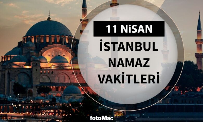 İstanbul namaz vakitleri 11 Nisan 2025 | İstanbul namaz ve ezan saatleri- Trabzonspor