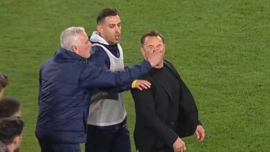 Jose Mourinho derbi sonrası Okan Buruk'un burnunu neden sıktı? İşte o konuşma!- Trabzonspor