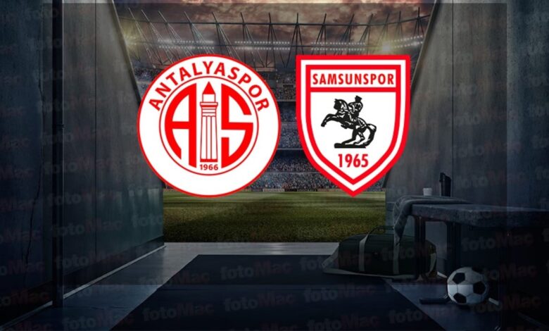 Onvo Antalyaspor-Reeder Samsunspor MAÇI CANLI İZLE | Antalyaspor-Samsunspor maçı hangi kanalda, saat kaçta?- Trabzonspor