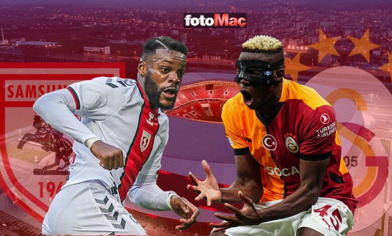 Samsunspor-Galatasaray CANLI | Reeder Samsunspor-Galatasaray maçı hangi kanalda yayınlanacak? Saat kaçta başlayacak?- Trabzonspor