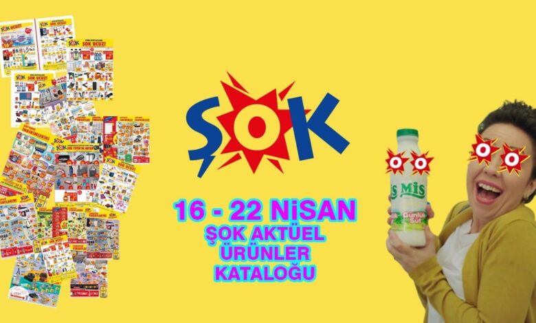ŞOK ÇARŞAMBA FIRSATLARI | 16 - 22 Nisan ŞOK indirimli aktüel ürünler kataloğu- Trabzonspor