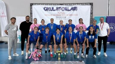 Asiye Ağaoğlu Anadolu Lisesi Kız Futsal Takımı, dünya kupası yolcusu- Trabzonspor
