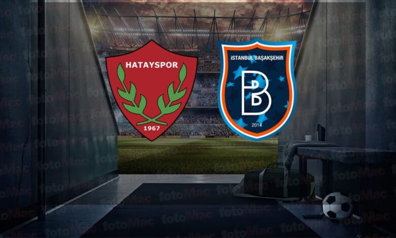 Atakaş Hatayspor-RAMS Başakşehir maçı ne zaman, saat kaçta ve hangi kanalda?- Trabzonspor
