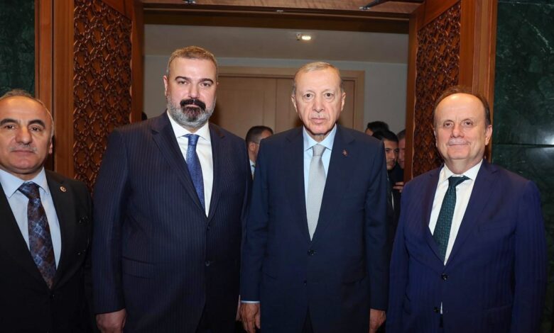 Başkan Recep Tayyip Erdoğan, Turgut’u kabul etti- Trabzonspor