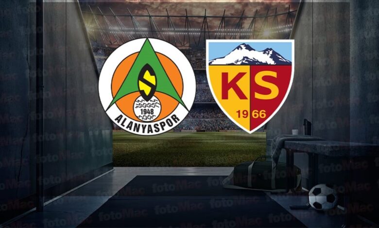 Corendon Alanyaspor-Bellona Kayserispor maçı ne zaman, saat kaçta ve hangi kanalda?- Trabzonspor