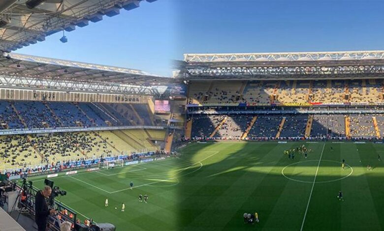 Fenerbahçe - Eyüpspor maçına damga vuran görüntü! Kadıköy boş kaldı- Trabzonspor