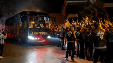 Galatasaray takım otobüsüne saldırı!- Trabzonspor