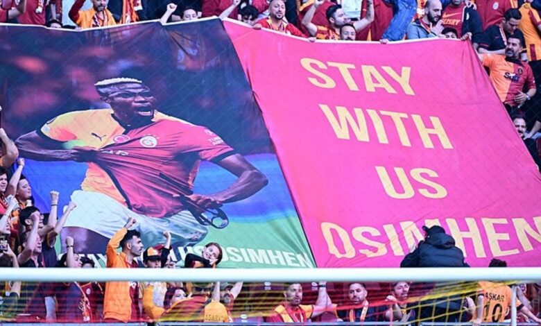 Galatasaray taraftarından Osimhen’e ‘bizimle kal’ mesajı!- Trabzonspor