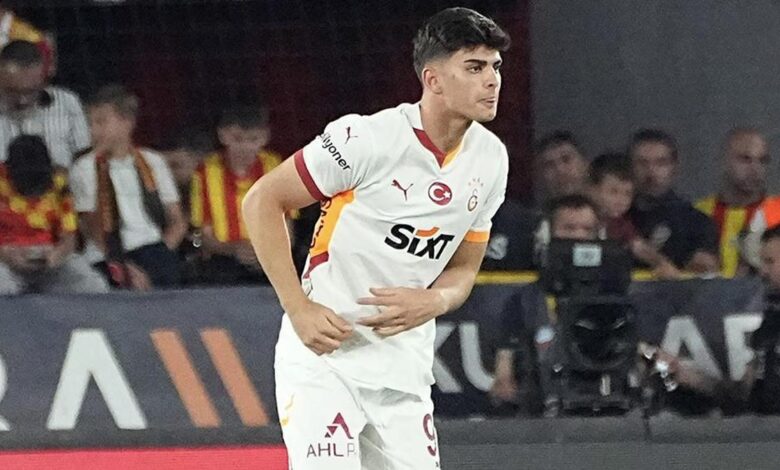 Galatasaray'da Arda Ünyay siftah yaptı- Trabzonspor